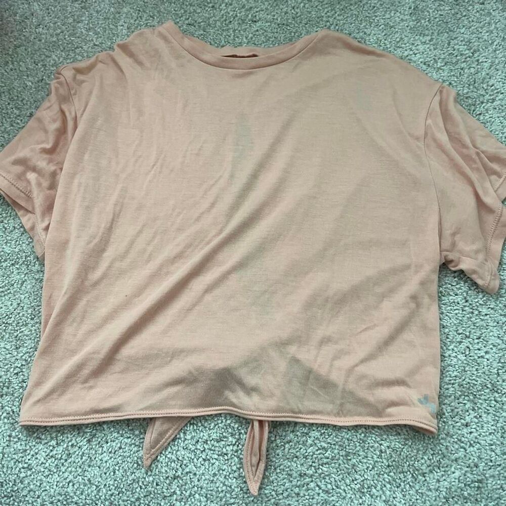 Joylab Women's Pink and Orange Crop-top